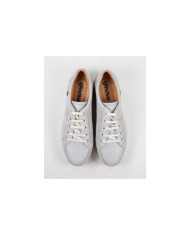 Sapatilhas Cinza de Mulher Ginova de Atacadores