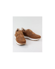 Sapatilhas Camel de Mulher Ginova com Velcro