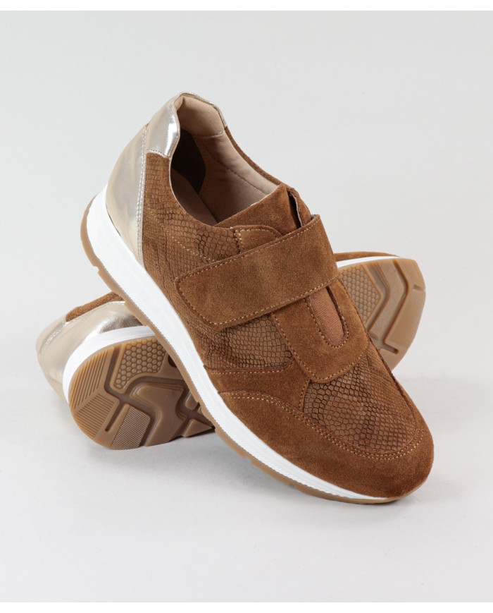 Zapatillas de mujer Ginova con velcro