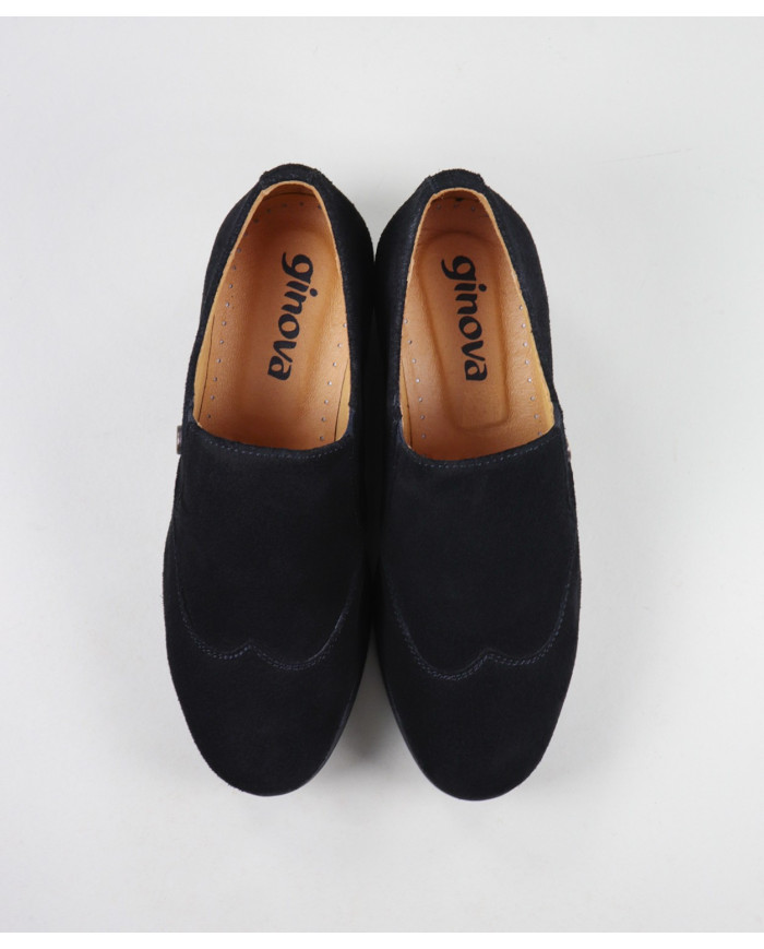 Black Lady Ginova shoes with Elastics