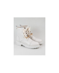 Botas militares de mujeres Ginova con cadenas