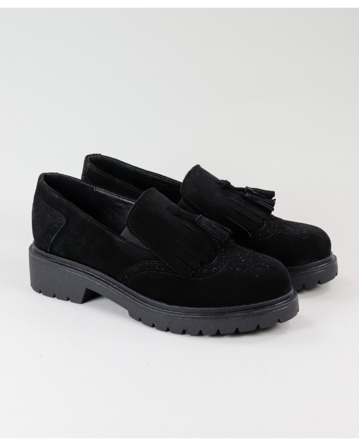 Black Lady Ginova Rasos Shoes with Berloque