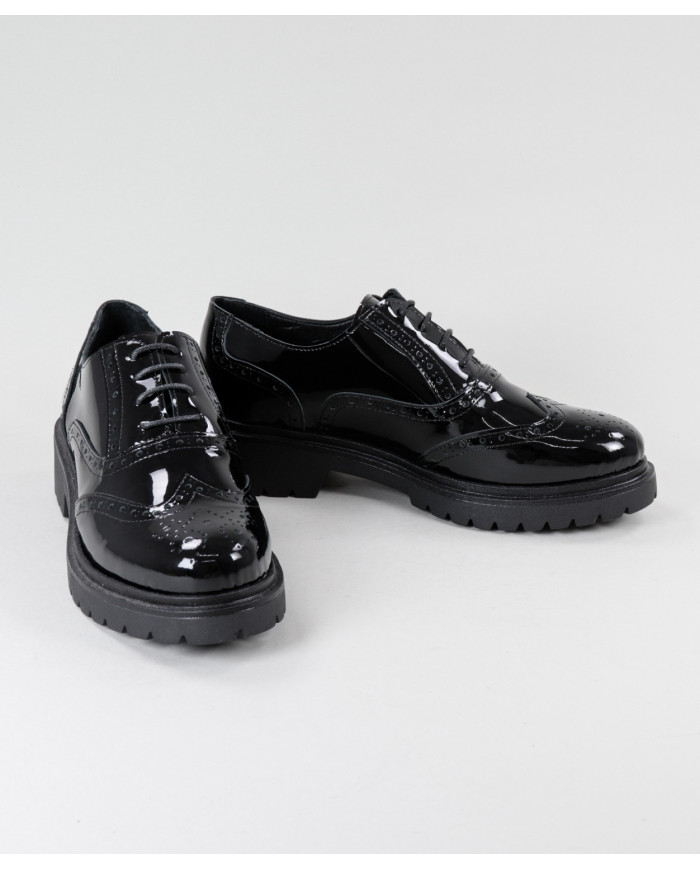 Ladies Ginova Rasos Black Shoes of Wholesalers