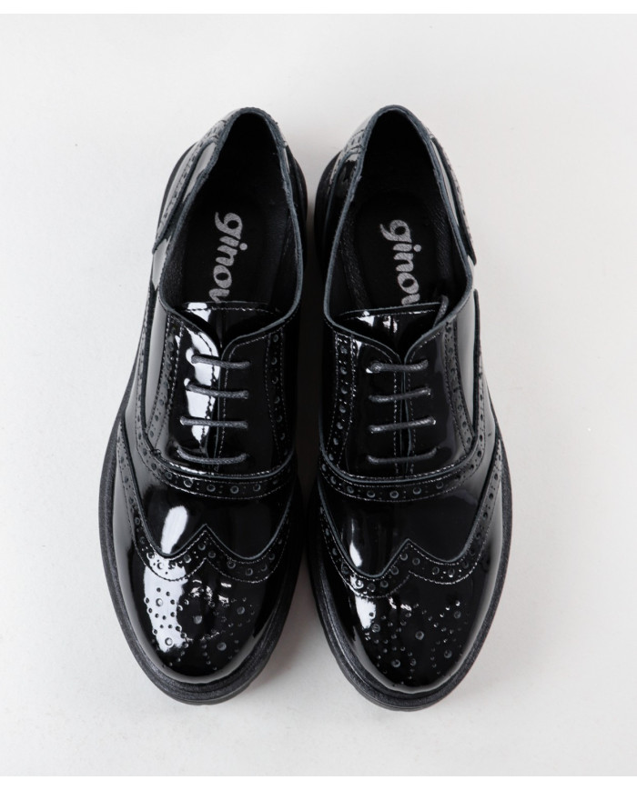 Ladies Ginova Rasos Black Shoes of Wholesalers