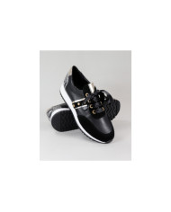 Pretas de Mulher Ginova shoes with Pearls