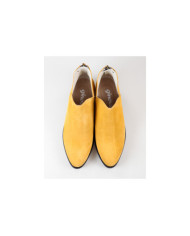 Botas Mostarda Femininas Ginova com Fecho Atrás