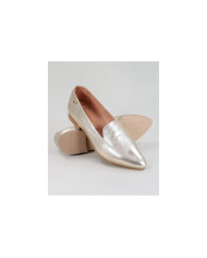 Sapatos Dourados Rasos Ginova Práticos