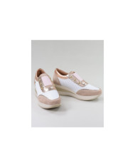 Women's Pink Ginova shoes with Elastic