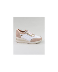 Women's Pink Ginova shoes with Elastic