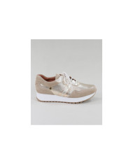 Women of Wholesalers Ginova Gold Sneakers