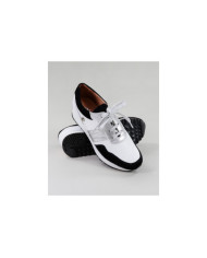 Women's Black and White shoes Ginova Wholesalers