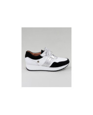 Women's Black and White shoes Ginova Wholesalers