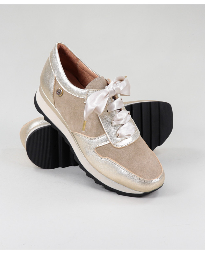 Mujeres Ginova Entrenadores con Satin Laces