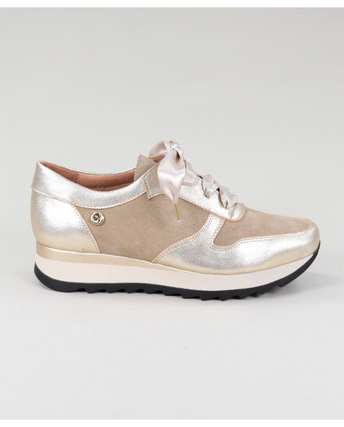 Mujeres Ginova Entrenadores con Satin Laces