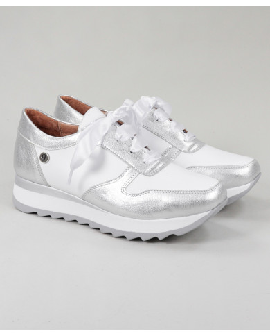 Mujeres Ginova Entrenadores con Satin Laces