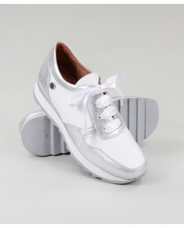 Mujeres Ginova Entrenadores con Satin Laces