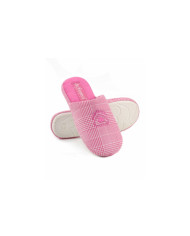 Ladies Room Slippers Pink DeFonseca Heart