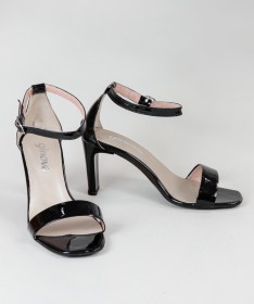 Sandálias Pretas de Senhora Ginova Elegantes