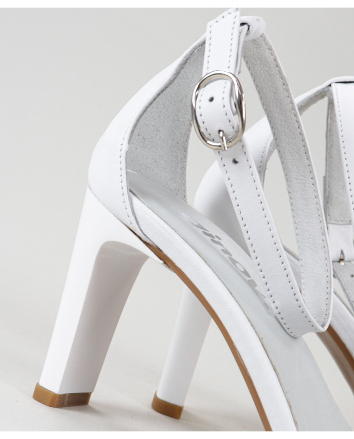 White Sandals by Lady Ginova Elegant