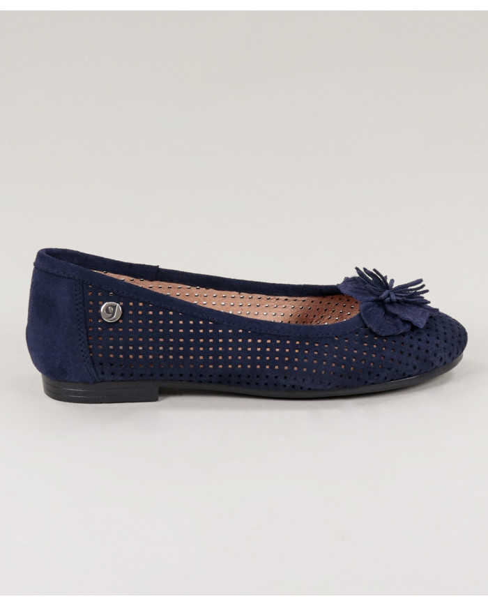 Sabrinas Azuis de Senhora Ginova Perfuradas