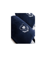 Blue Ladies Room Slippers DeFonseca Heart