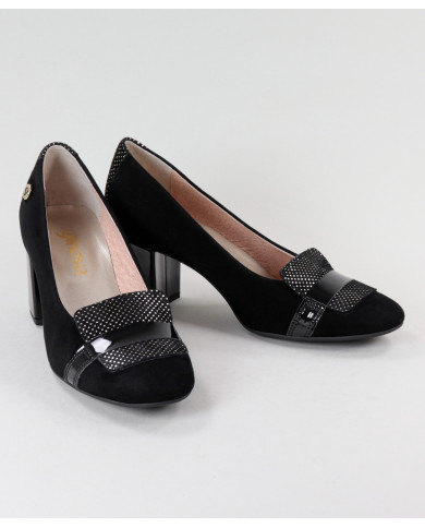 Lady Ginova Zapatos con Salto en Verniz