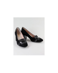 Lady Ginova Shoes with Salto in Verniz