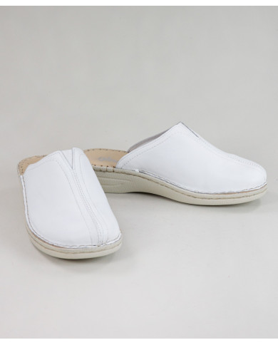 White Slippers by Mrs Ginova Comfortable