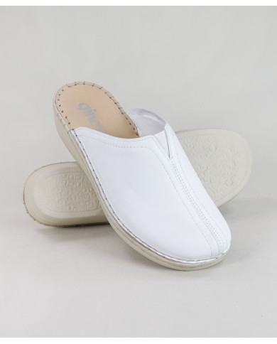 White Slippers by Mrs Ginova Comfortable