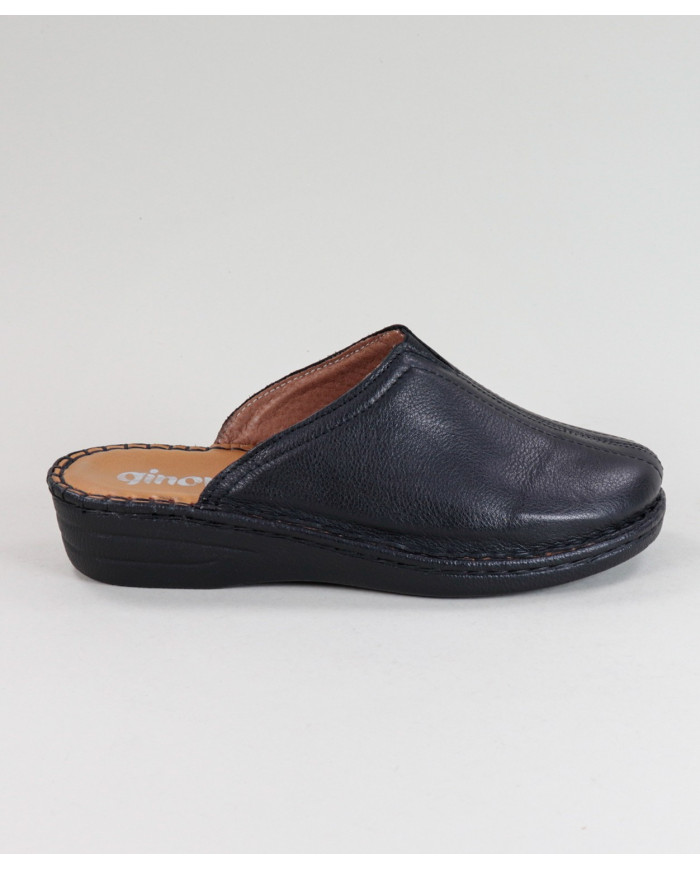 Black Slippers by Madame Ginova Comfortable