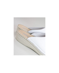 White Slippers by Mrs Ginova Comfortable