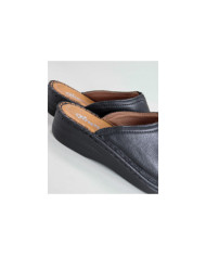 Black Slippers by Madame Ginova Comfortable