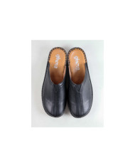 Black Slippers by Madame Ginova Comfortable