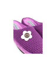 Ms. Fuxia DeFonseca Room Slippers with Flower