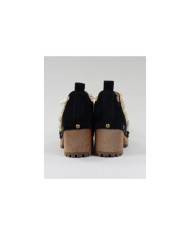 Socas Pretas Ginova de Senhora com Renda