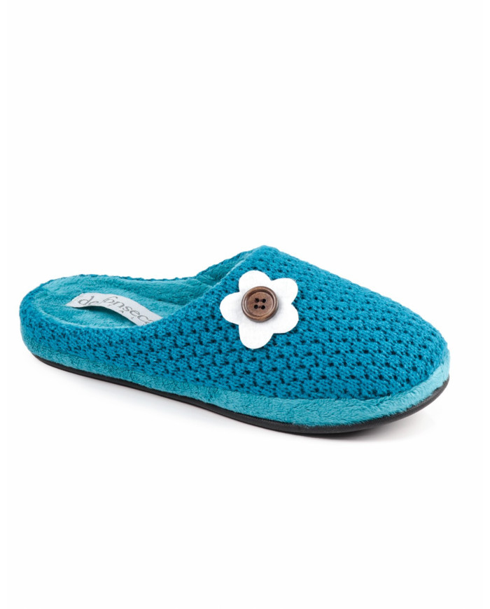DeFonseca Damas de la habitación zapatillas con flores