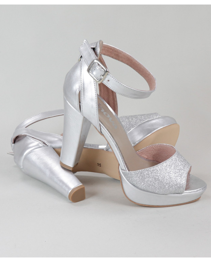 Sandalias de mujeres Ginova con Glitter