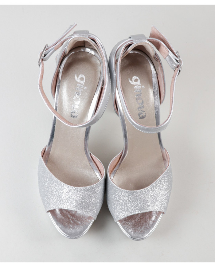 Sandalias de mujeres Ginova con Glitter