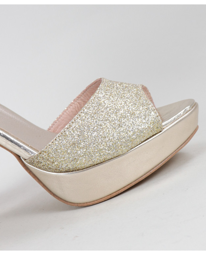 Sandalias de mujeres Ginova con Glitter
