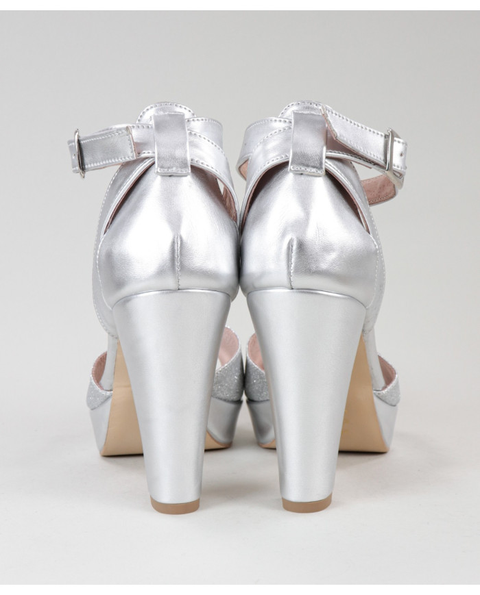 Sandalias de mujeres Ginova con Glitter