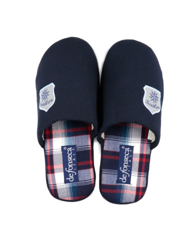 Blue Man Room Slippers DeFonseca Sailor