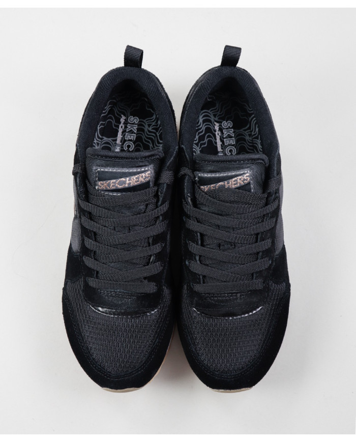 Black Skechers Goldn Gurl shoes