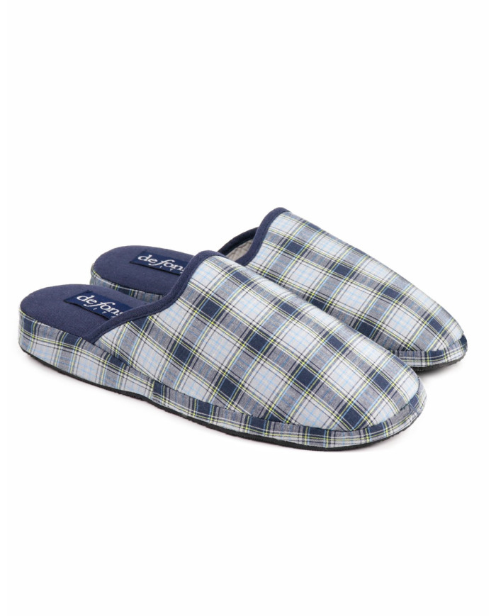 Men's Room Slippers DeFonseca Chess