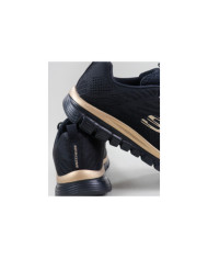 Black Skechers Get Connected Trainers