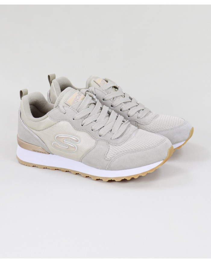 Sapatilhas Taupe Skechers Goldn Gurl