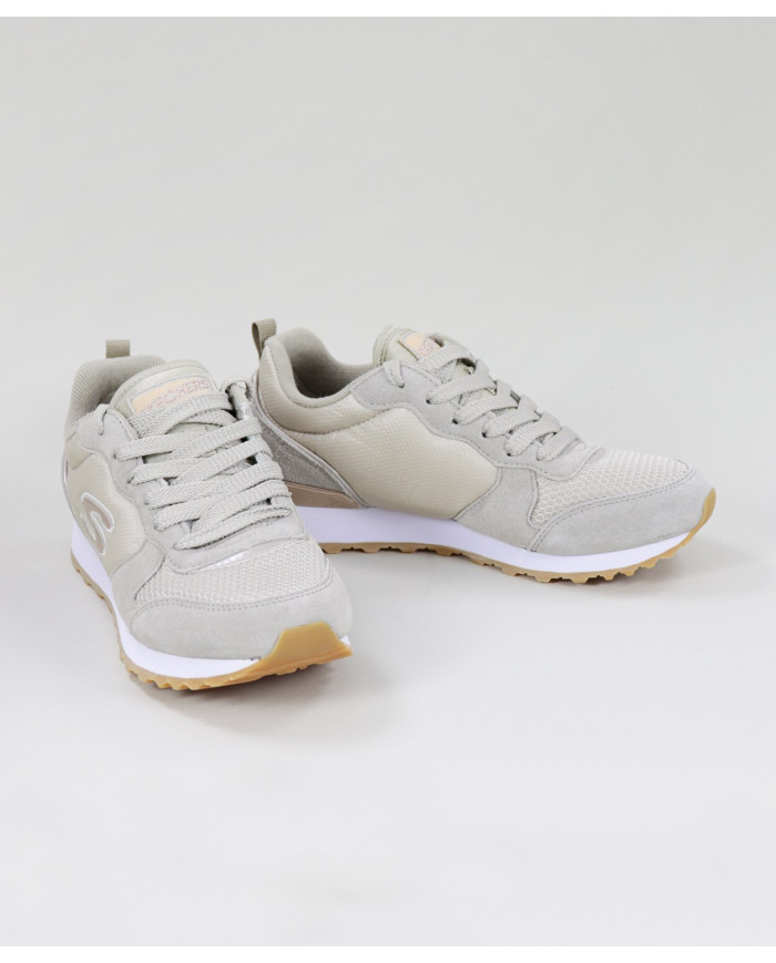 Sapatilhas Taupe Skechers Goldn Gurl