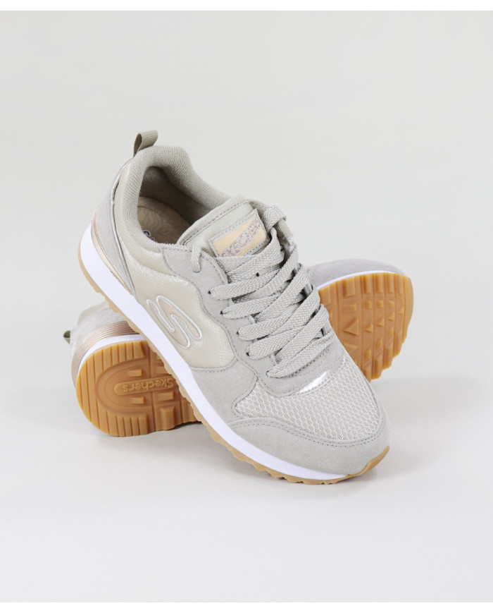 Sapatilhas Taupe Skechers Goldn Gurl