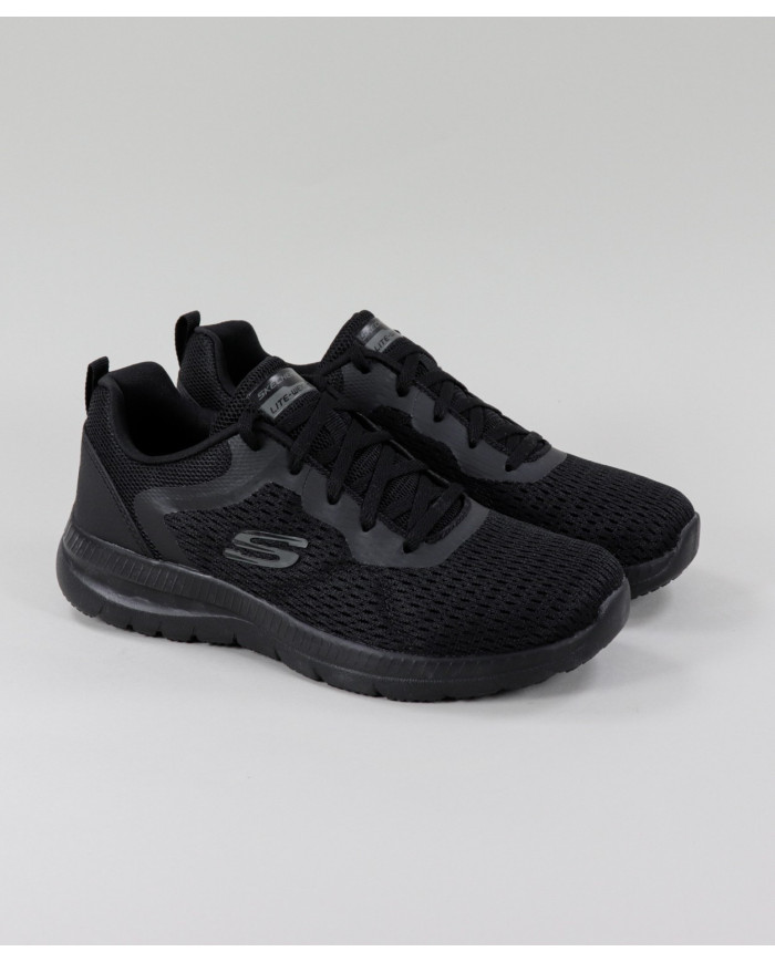 Black Skechers Quick Path Trainers