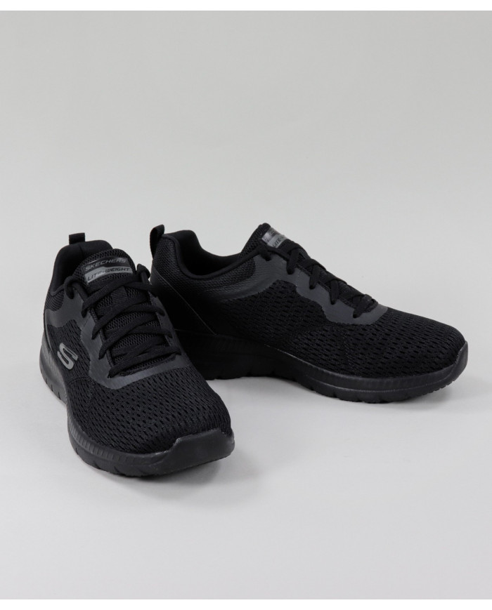 Black Skechers Quick Path Trainers