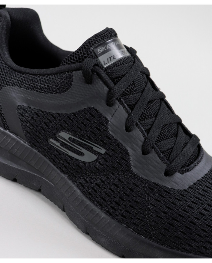 Black Skechers Quick Path Trainers